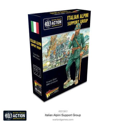 Bolt Action: Italians - Alpini Support Group