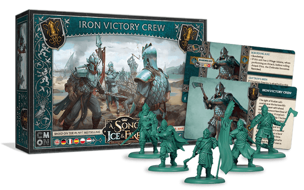 A Song of Ice & Fire: Greyjoy: Iron Victory Crew Inglese/DE/FR/SP