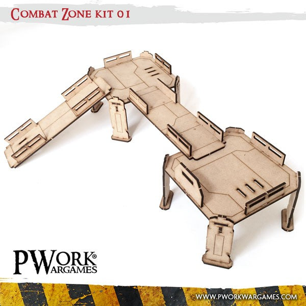 Combat Zone 01 - MDF Terrain Scenery