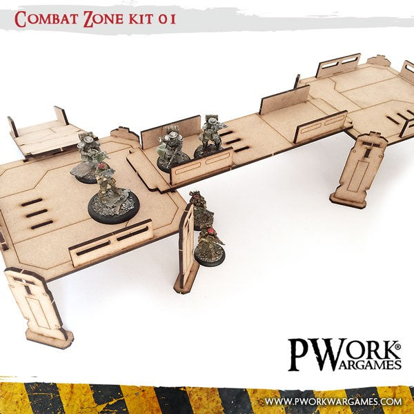 Combat Zone 01 - MDF Terrain Scenery