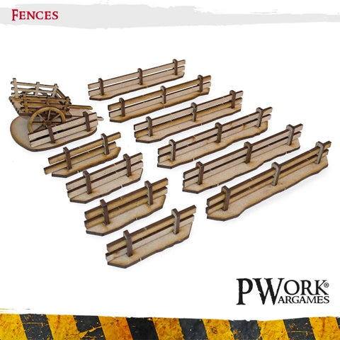 Fences - MDF Terrain Scenery