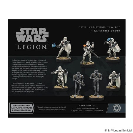 Star Wars Legion: Imperial Riot Control Squad