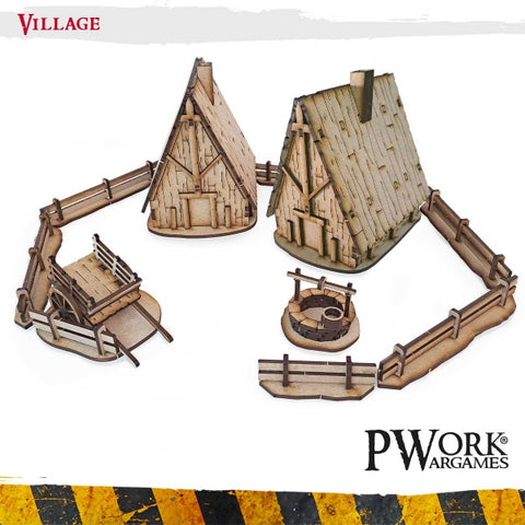 Village - MDF Terrain Scenery