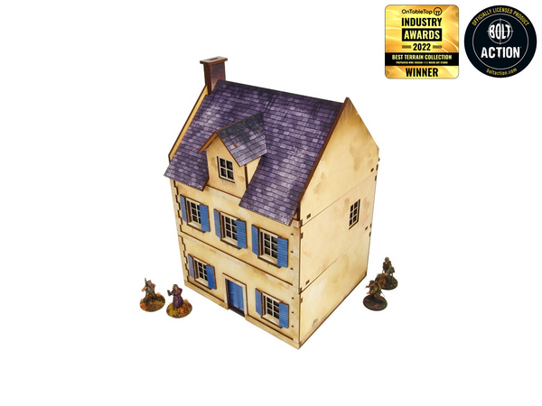 WW2 Normandy Townhouse 3 (28mm)