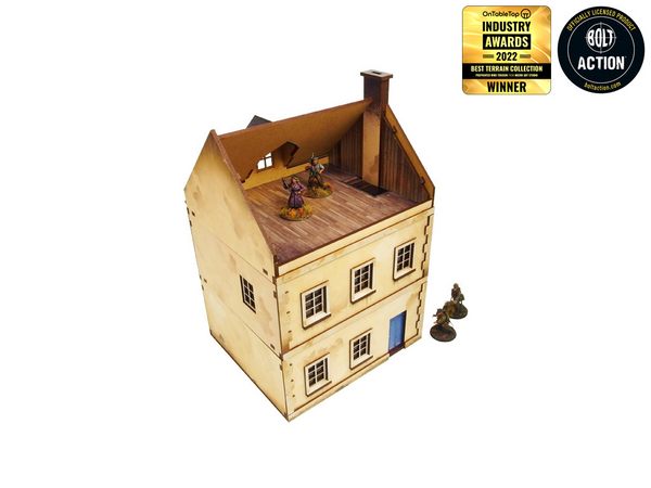 WW2 Normandy Townhouse 3 (28mm)