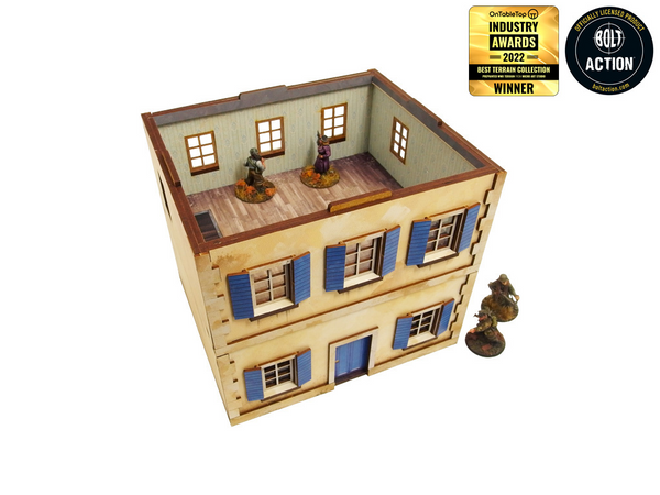 WW2 Normandy Townhouse 3 (28mm)