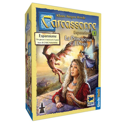 Carcassonne: Esp. 3 La Principessa e il Drago